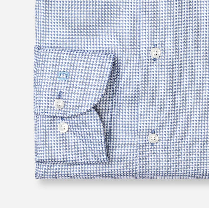 OLYMP - Luxor Modern Fit Royal Kent Business Shirt, Royal Structure