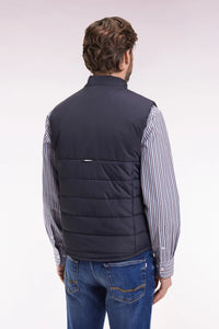 Eden Park - Two-Tone Sleeveless Jacket, Navy