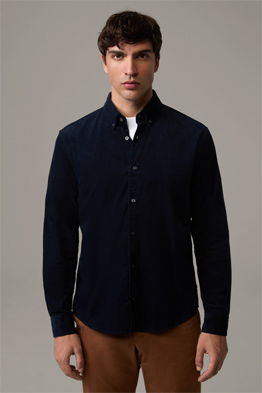 Strellson - Corduroy Shirt, Navy