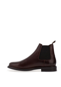 GANT - St Fairkon Leather Chelsea Boot, Dark Brown