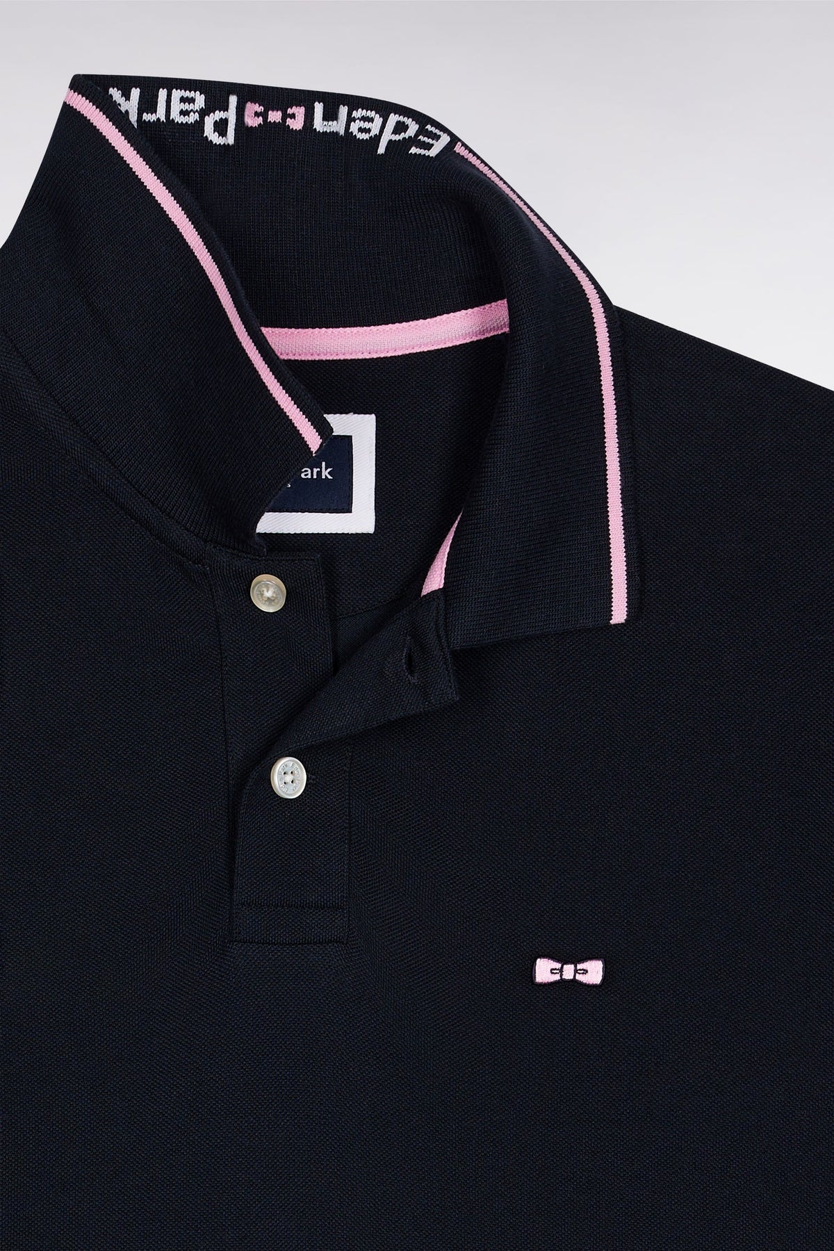 Eden Park - Short-Sleeve Cotton Polo Shirt, Navy