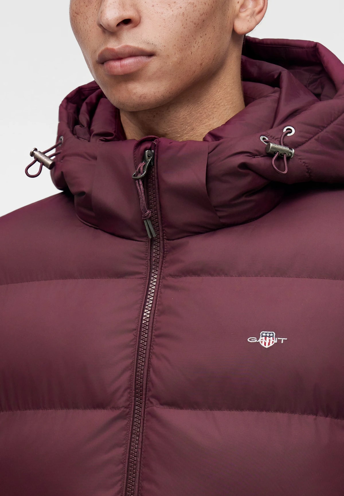 GANT - Active Cloud Puffer Jacket, Darkened Wine