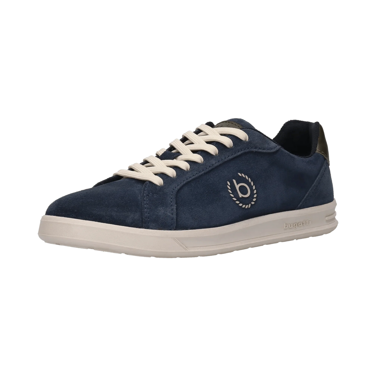 Bugatti - Suede Leather Sneakers, Dark Blue, Pearl (42, 44, 45 Only)