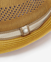Load image into Gallery viewer, Barbour - Craster Trilby Summer Hat, Dark Tan
