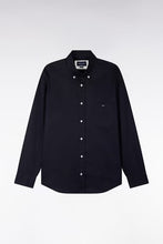 Load image into Gallery viewer, Eden Park - Navy piqué cotton straight-cut shirt
