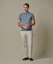 Load image into Gallery viewer, Profuomo - Luxury Basic Polo, Greyed Blue
