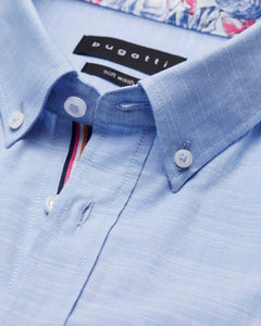 Bugatti - Short Sleeve Shirt, Sky Blue