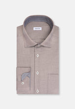 Load image into Gallery viewer, Seidensticker - Regular Fit Business Shirt, Brown Structure
