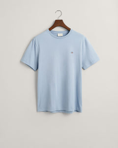 GANT - Regular Shield SS T-Shirt, Dove Blue