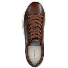 Load image into Gallery viewer, GANT - McJulien Cow Leather Trainer, Cognac/Dark Brown, Luke
