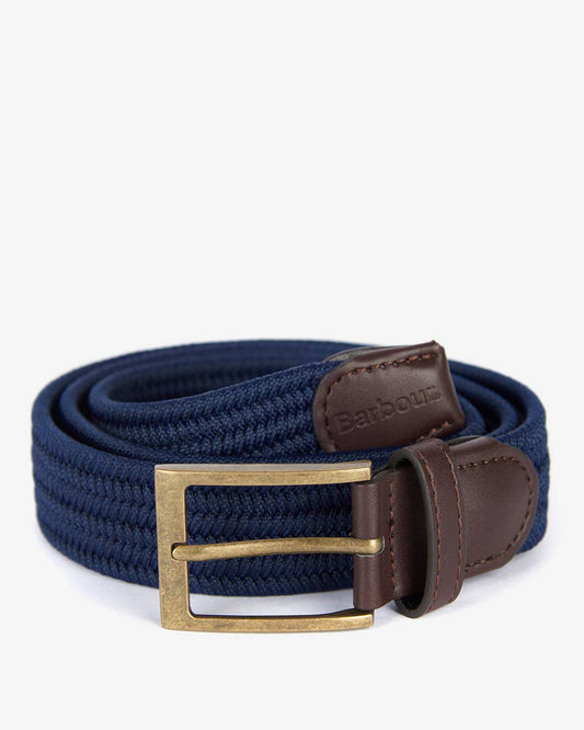 Barbour - Stretch Belt, Navy