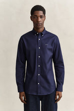 Load image into Gallery viewer, GANT - Regular Fit Pinpoint Oxford Shirt, Navy
