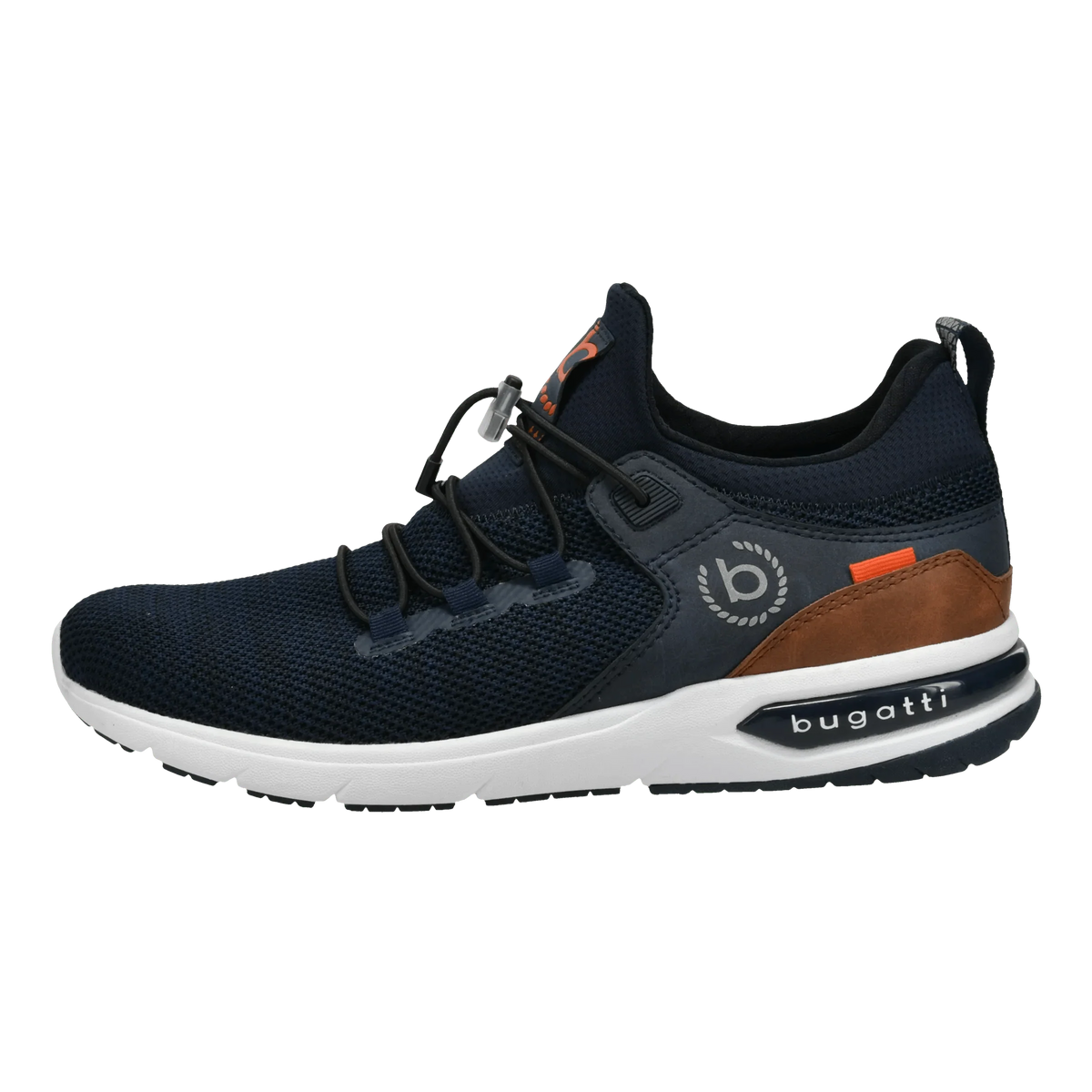 Bugatti - Mesh Casual Trainer, Navy, Nimbus
