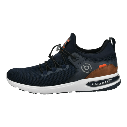 Bugatti - Mesh Casual Trainer, Navy, Nimbus
