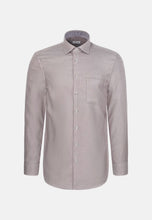 Load image into Gallery viewer, Seidensticker - Regular Fit Business Shirt, Brown Structure
