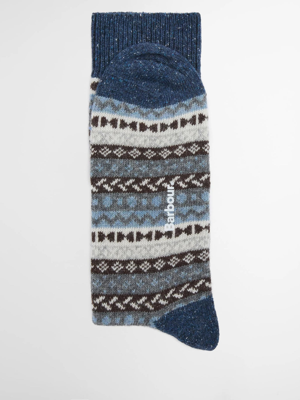 Barbour - Fairisle Sock 2 Pack, Midnight Oak Mix