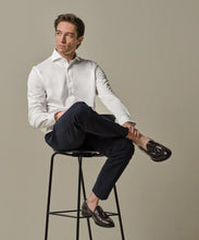 Load image into Gallery viewer, Profuomo - Japanese Knitted Cutaway SF Shirt, White
