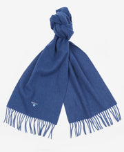 Load image into Gallery viewer, Barbour - Plain Lambswool Scarf, True Navy

