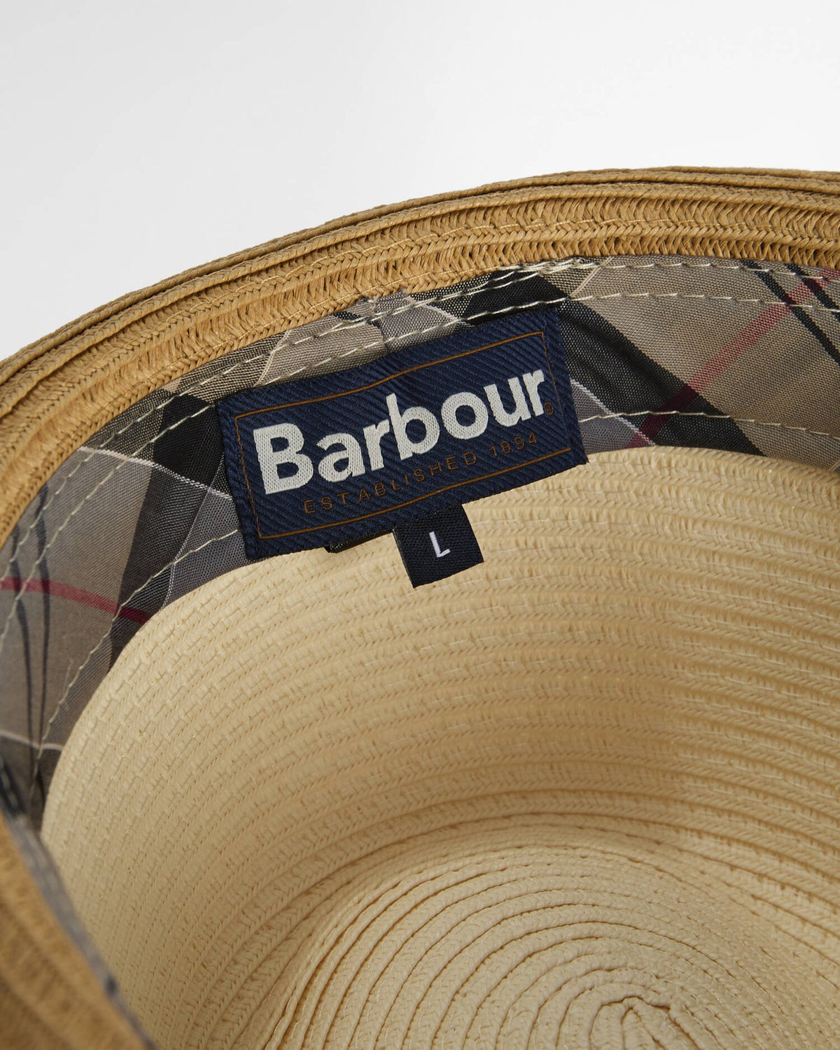 Barbour - Ashill Trilby Summer Hat, Ecru/Tan