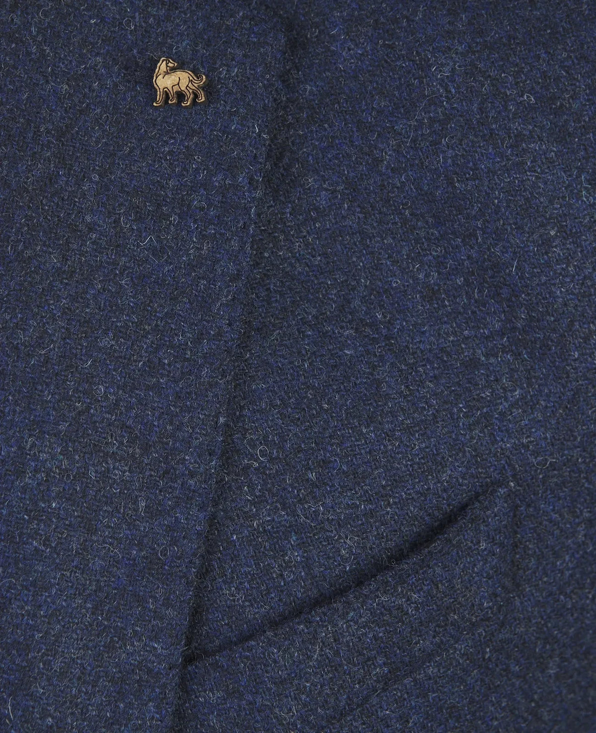 Magee - Classic Fit Ennis Blazer 55051, Blue Herringbone