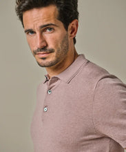 Load image into Gallery viewer, Profuomo - Luxury Basic Polo, Dark Pink
