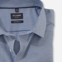 Load image into Gallery viewer, OLYMP - Luxor Business Shirt, Modern Fit, Global Kent, Bleu
