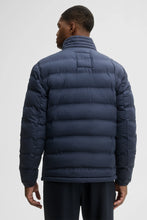Load image into Gallery viewer, Strellson - Quilted Stand-Up Collar Jacket, Navy
