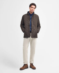 Barbour - Powell Quilted Jacket , Olive (XL & XXL Only)