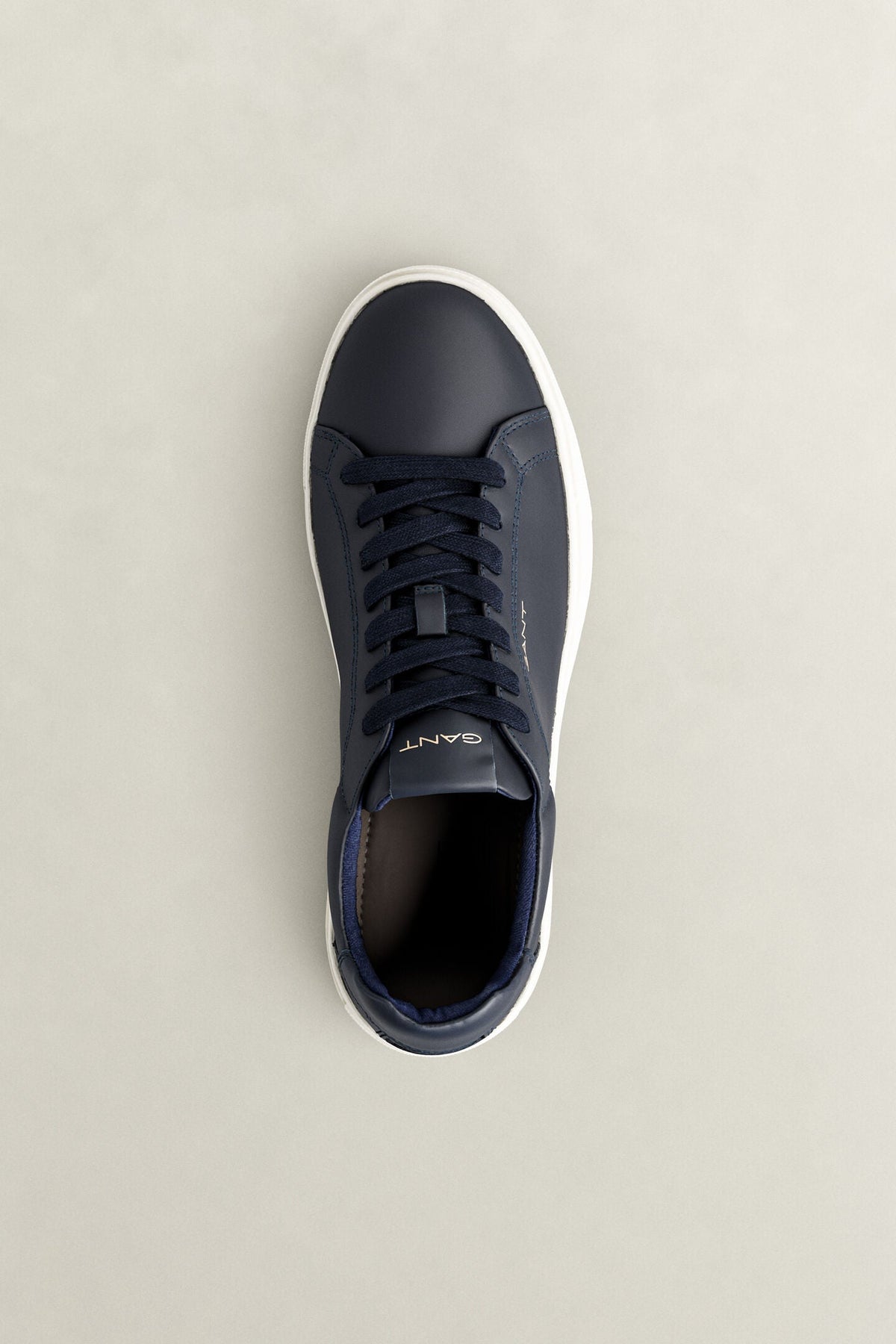 GANT - McJulien Cow Leather Trainer, Marine, Ross