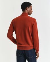 Load image into Gallery viewer, GANT- Superfine Lambswool Half Zip, Modern Rust
