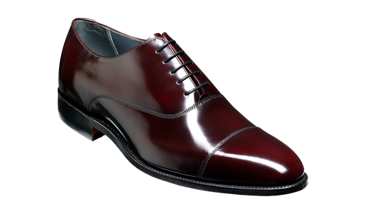 Barker - Winsford Shoe, Burgundy Hi-Shine (8.5 & 9 Only)