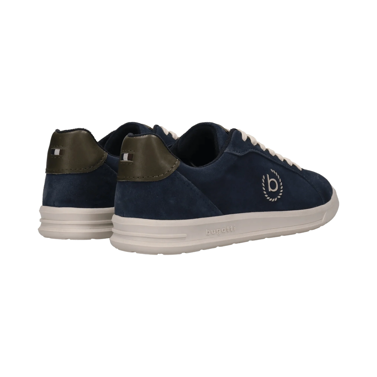Bugatti - Suede Leather Sneakers, Dark Blue, Pearl (42, 44, 45 Only)