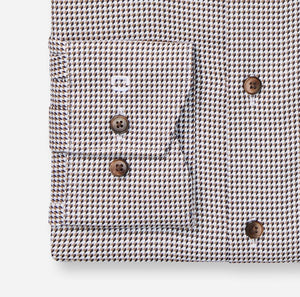 OLYMP - Luxor Modern Fit Business Shirt, Royal Kent, Brown