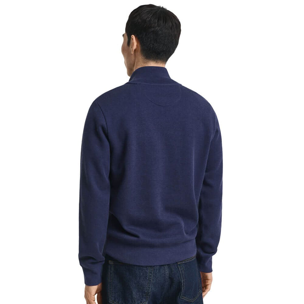 Gant - Sacker Rib Half Zip, Persian Blue (3XL)