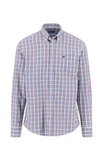 Load image into Gallery viewer, Fynch Hatton - Check Pattern Cotton Shirt, Deep Merlot
