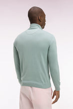 Load image into Gallery viewer, Eden Park - Cotton Trucker Neck Quarter-Zip, Green
