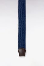 Load image into Gallery viewer, Eden Park - Elastic Textile Belt, Marine
