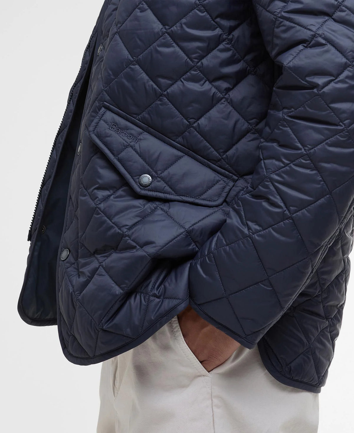 Barbour - Modern Chelsea Quilted Jacket, Navy (L Only)