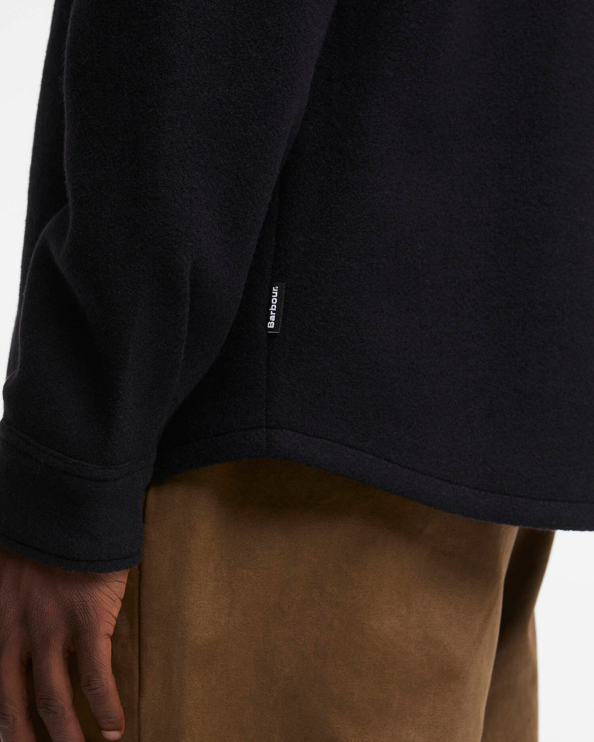 Barbour - Marltown Tailored Fit Wool-Blend Overshirt, Navy Marl