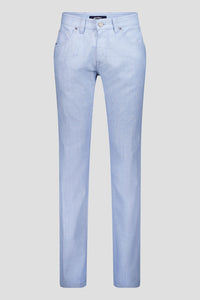 Gardeur -  Bill-3 Superior Linen Trousers, Light blue