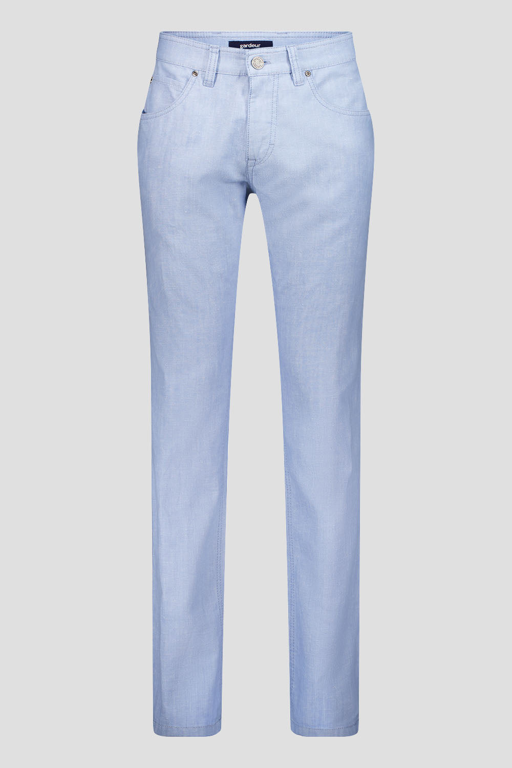 Gardeur -  Bill-3 Superior Linen Trousers, Light blue