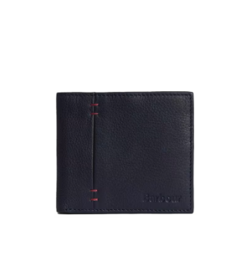 Barbour - Losie Leather Billfold Wallet Navy