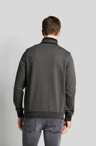 Bugatti - Half Zip Sweatshirt Navy/Beige