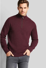 Load image into Gallery viewer, Bugatti - Sweat-Shirt Troyer, Burgundy (XXL Only)
