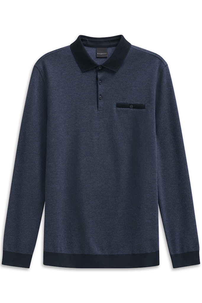 Bugatti - Polo Shirt Pocket 1/1, Navy