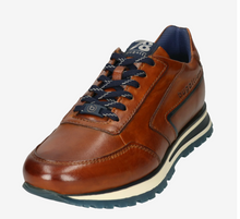 Load image into Gallery viewer, Bugatti - Leather Trainer, Cognac, Jacob
