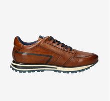 Load image into Gallery viewer, Bugatti - Leather Trainer, Cognac, Jacob
