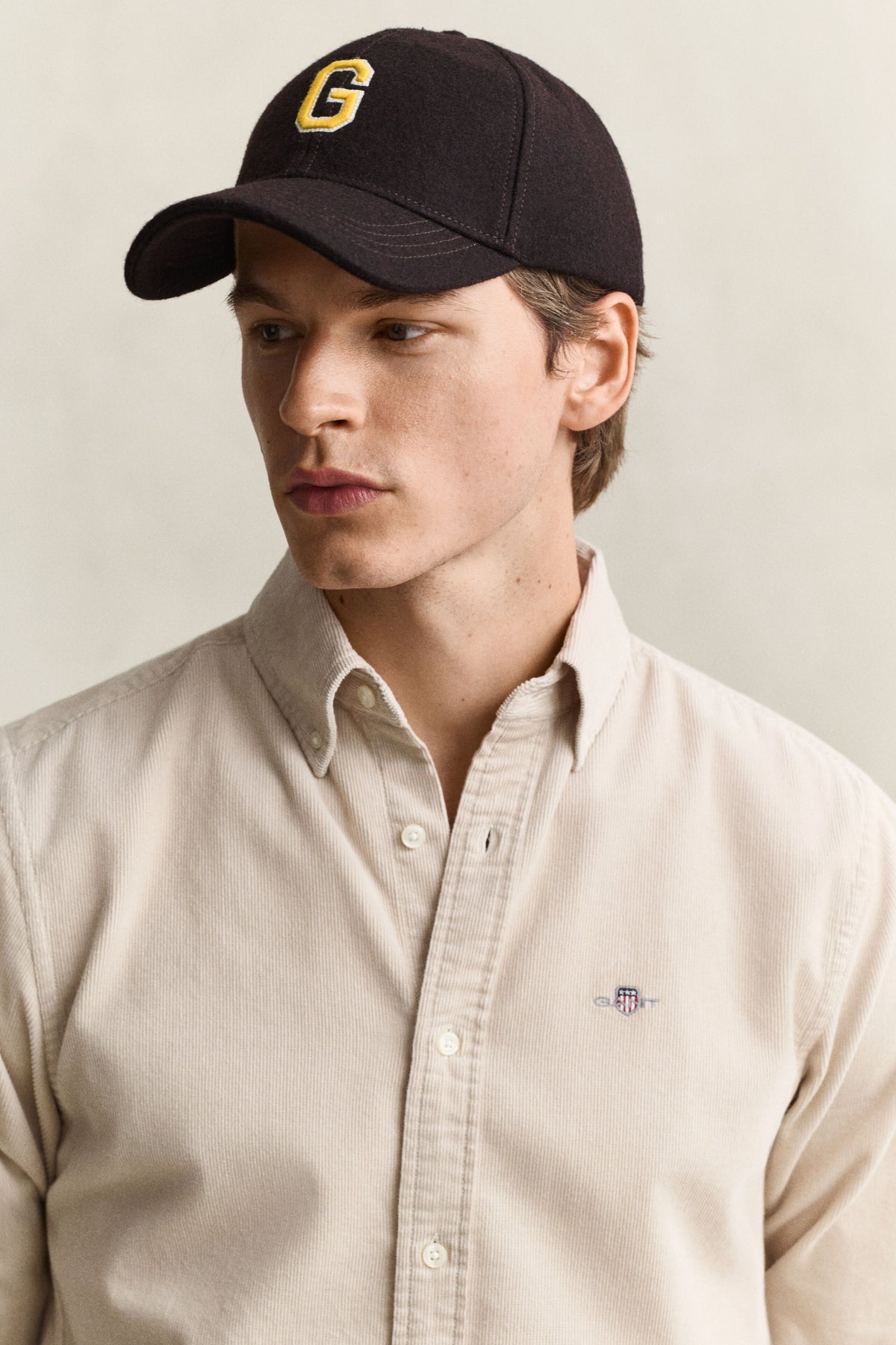 GANT - Regular Fit Corduroy Shirt, Clay Beige