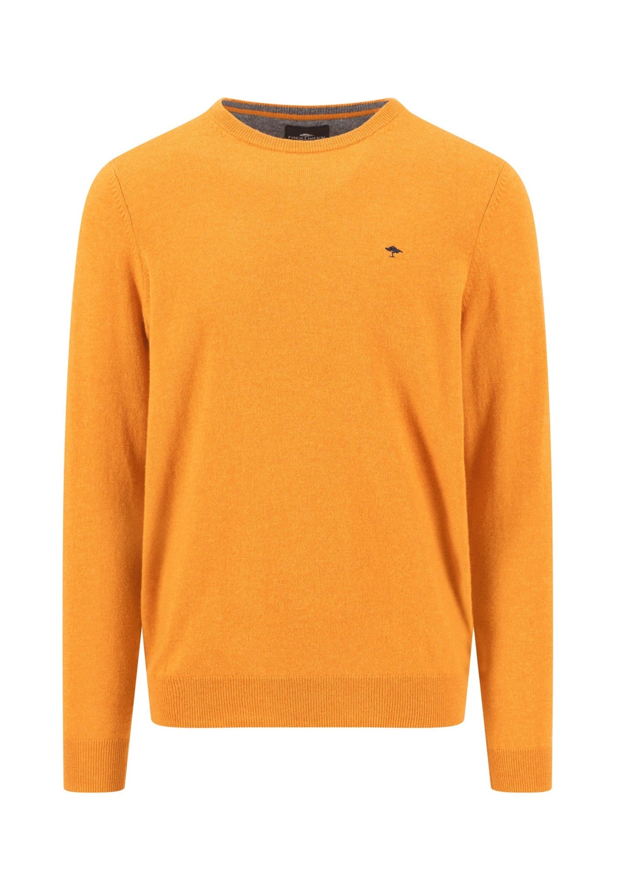 Fynch Hatton - Merino Cashmere Crew Neck, Sienna