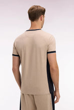 Load image into Gallery viewer, Eden Park - Cotton Short-Sleeved Slim Fit Stretch T-Shirt, Beige
